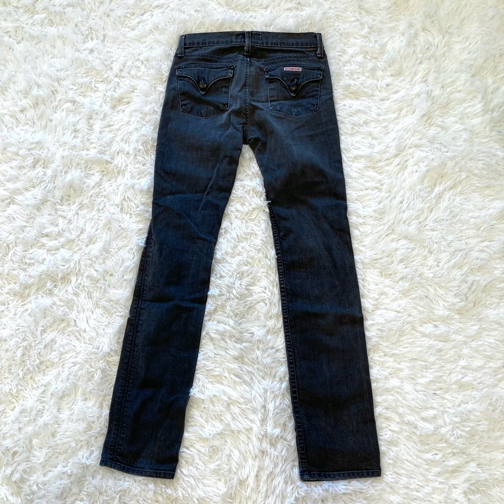 Hudson Dark Gray Wash Skinny Jeans - Picture 10 of 10